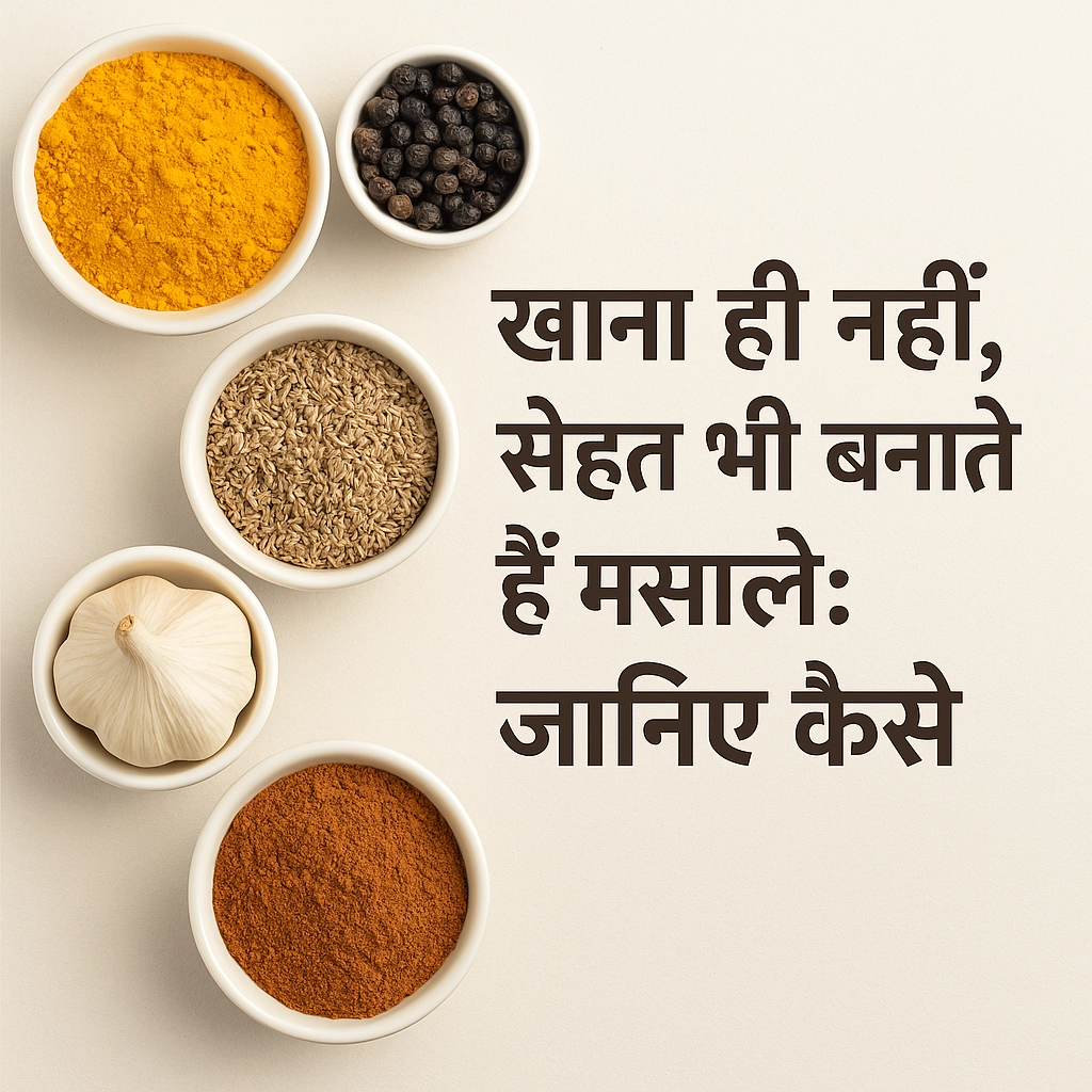 खाना ही नहीं, सेहत भी बनाते हैं मसाले: जानिए कैसे